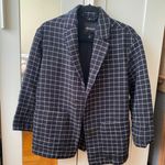 Madewell - Waffleback Shaw Blazer in Windowpane - Size XXS Photo 5