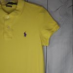 Ralph Lauren Polo  Yellow The Mesh Mini Polo Dress Photo 1