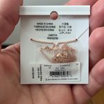 Kate Spade  Yours Truly Rose Gold Mini Heart Necklace NWT Photo 2