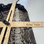 ZARA Trafaluc Cami Top Womens Small Snake Print Lace Trim Spaghetti Strap Tank Photo 6