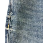 Old Navy Seam Back The Power Blue Jean Perfect Straight Raw Hem Ankle Womens 8 Photo 10