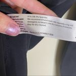 Eileen Fisher  Silk Top Black Blouse Shirt Spandex Blend 3/4 Sleeve Small Photo 3