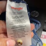 Wrangler Navy and White Plaid Blouse Photo 4