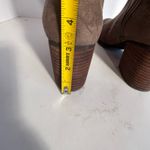 BP Over The Knee Boots Suede Block Heel Side Zip Taupe Women's Size 6.5M Brown Photo 2