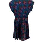 Anthropologie  Trovato 100% silk Jewel Tone midi Party dress Festive Holiday Photo 6