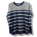 Vineyard Vines  Womens Sweater Size‎ S Navy Blue White Relaxed Cotton Photo 3