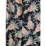 Tori Richard Honolulu Womens Small Pineapple Shift Dress Made in Hawaii Black Photo 2