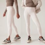 Athleta NEW Delancey Skyline Textured Tight Cream Braiden Texture Women’s Size S Photo 1