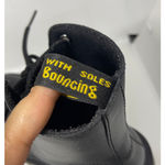 Dr. Martens  Black Luana Combat Leather Lace Up Boots Photo 6