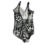 MiracleSuit Black White one-piece Tummy Control Swimsuit women sz 10 Photo 1