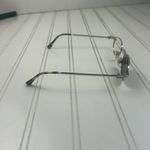 Ann Taylor Womenโs Black Oval Sunglasses Metal Frame Photo 2