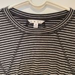 CAbi Charcoal and Black Striped Long Sleeve Top small Photo 1