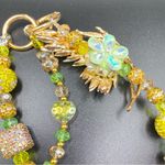 Handmade 💚💛Luxury Bag Charm / Phone Chain /Keychain Colorful Rhinestone Crystal Butterfly Photo 9