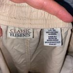 Classic Elements 100% cotton embroidered pull on pants sz L 14/16 Photo 7