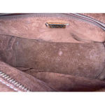 Loewe  Brown Leather Tote Bag with Croc-Embossed Trim Photo 4