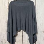 Lululemon Forward Flow Cashmere Viscose Blue Sweater Logo Poncho Cape O/S Size undefined Photo 0