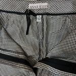 Anne Klein Women’s Gingham Ankle Pants Size 6 High Waist 100% Silk Photo 3