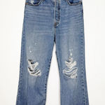 Levi's Levi’s Ribcage Straight Ankle Jeans Button Fly Size 30 Photo 0