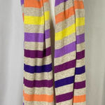 Old Navy Multicolor Striped Scarf Soft Thick Warm Cozy Fall Winter Colorful Photo 0