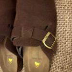 Aloha Island woman’s brown faux suede clogs size 10 Photo 3