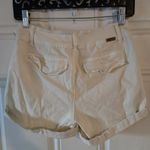 Buckle BKE Payton Stretch Shorts Women Size 24 Vanilla Cuffed Denim EUC Y2K Boho Photo 6