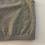 Free People NWOT Intimately  Cropped High Neck Grey Tank M/L Photo 4