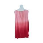Torrid  Challis Tank- Dip Dye Ombré in American Beauty Size 2 Photo 2