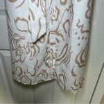 NWT Ador Curve Pocket Sleeveless Shirt Maxi Dress women’s medium resort summer White Photo 4