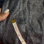 Aidan AIDAN MATTOX Draped Dress Women's 4 Gunmetal Asymmetrical Sleeveless RTR Gray Photo 9