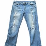 Soundgirl Distressed Denim Capris Photo 0