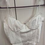 Princess Polly  White Corset Top Photo 0