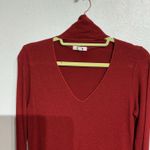 LNA  Merlot Brushed Detached Turtleneck Top Sz S Photo 2