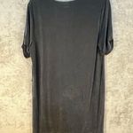 Dolan Shift Dress Large Grey Stretch Slinky Minimalist Office Preppy Gray Photo 5