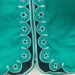 Bob Mackie Jacket 2X Vintage Cutout Embroidery Evening Green Dollywood Plus Size Photo 7