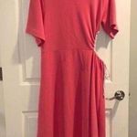 See By Chloe  Casual Salmon Pink Side Cut Out Maxi Dress Picnic Brunch Photo 0