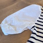 J.Crew  Puff Sleeve ribbed T Shirt top NWOT Photo 4