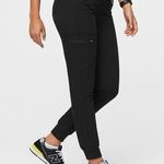 FIGS  XS Zamora Jogger Scrub Pants in Black Photo 0