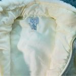 Loft Ann Taylor  Petites Faux Fur Ivory Zipper  Vest Womens XSmall Photo 1