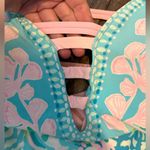 Lilly Pulitzer Aqua La Vista Print Jansen One Piece Photo 10