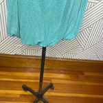 Marimekko Kissi‎ Sleeveless Polka Dot Tank Dress Turquoise Size US Small Green Photo 5
