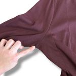 Talbots  Plum Sheath Dress Size 14‎ Long Sleeve Stretch Knit Classic Workwear Photo 9