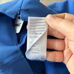 Free People Women’s L Real Deal Slit Flare Pant Blue High Waist Trendy New Photo 11