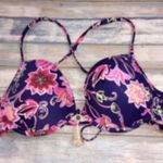 Shade & Shore  Floral Push Up Bikini Top •38B •New Without Tag Photo 0