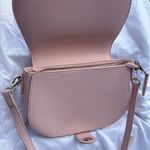 Elegant Pink mini saddlebag Bag with Minimalist Design Photo 2