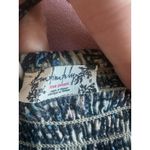 Free People  That Moment Maxi Slip Dress Blue Combo Size XS Photo 9