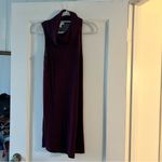 Abound ⭐️  Maroon Burgundy Red sleeveless cowl mock neck dress XSmall EUC Photo 0
