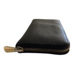 Michael Kors  Classic Chic Black Saffiano Leather Zip Wallet Gold Hardware Photo 13