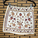 Mi‎ Ami White Floral Embroidered Mini Skirt Size XS Photo 0