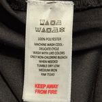 House of Harlow 1960 Black Satin Pajama Set size Medium Photo 5