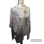 Aeropostale Light weight Floral Burst Cover Up Cardigan Size OS Photo 1